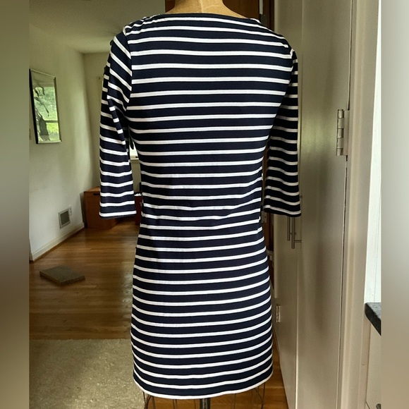 EUC Boden nautical Breton Stripe semi-fitted sheath dress, size 4 MSRP $118 - Picture 8 of 16